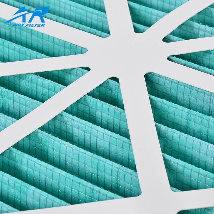 Foldaway Paper Frame Filter Mesh for Air Filtration System