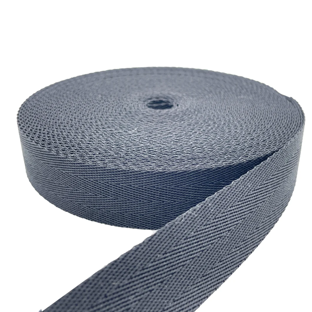 Jacquard Webbing with Twill Pattern for Garments/Shoes Accessories/Bags /Seat Belt/Pet Collar Leash Tape/Home Textile