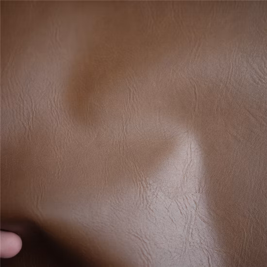 Micro Fiber Suede Synthetic Nubuck PU PVC Leather Upper for Shoes